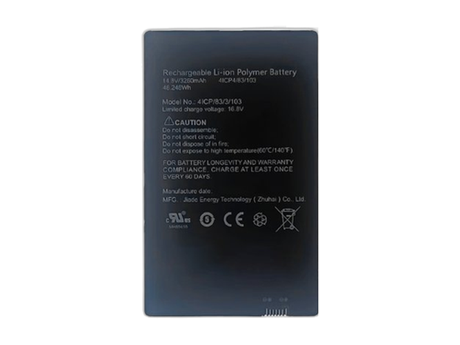 Careview 4ICP4/83/103 battery