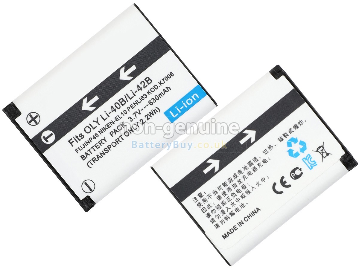 Replacement Battery for Casio NP-80
