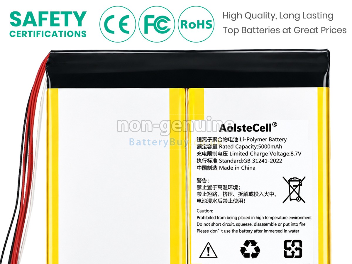 Replacement Battery for CHUWI HEROBOOK PRO