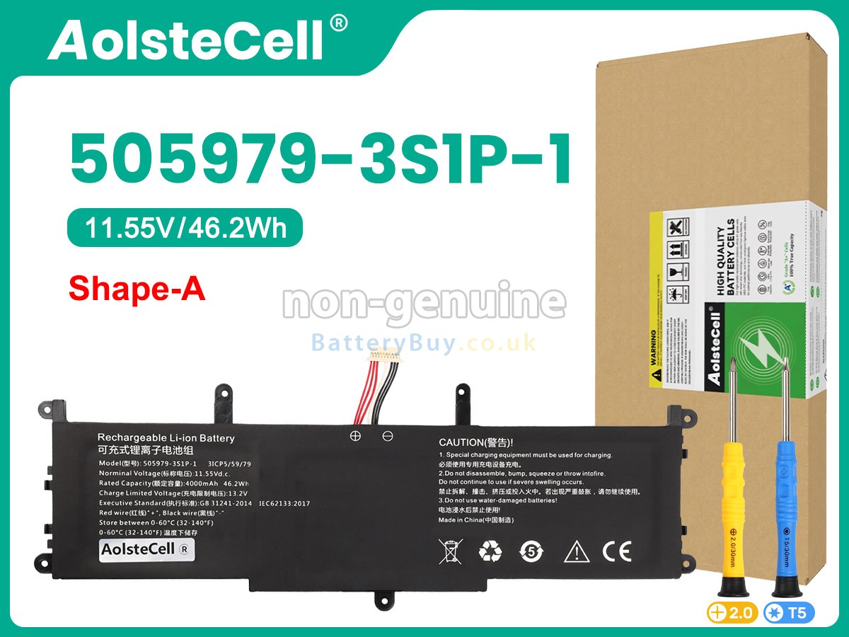 replacement battery for CHUWI 505979-3S1P-1(3ICP5/59/79)