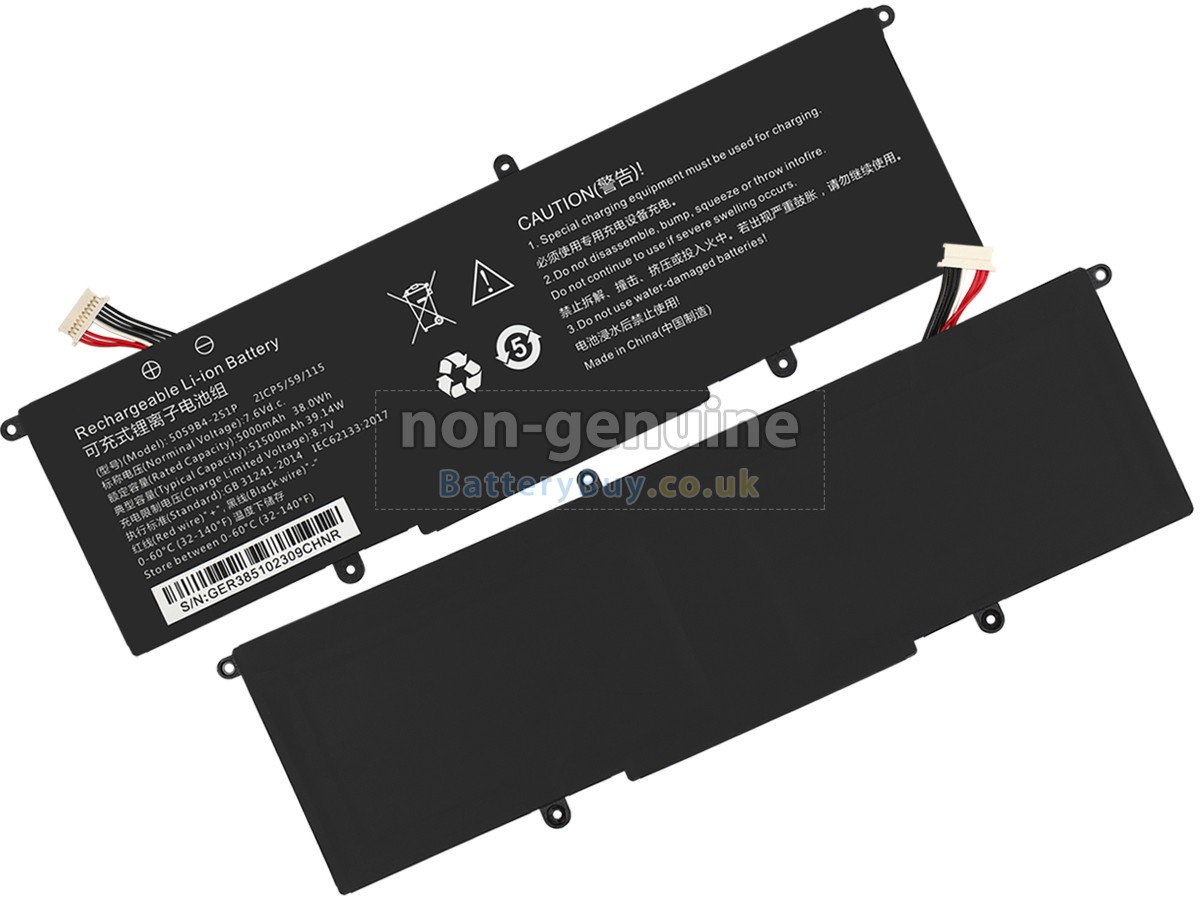 Replacement Battery for CHUWI 5059B4-2S-1