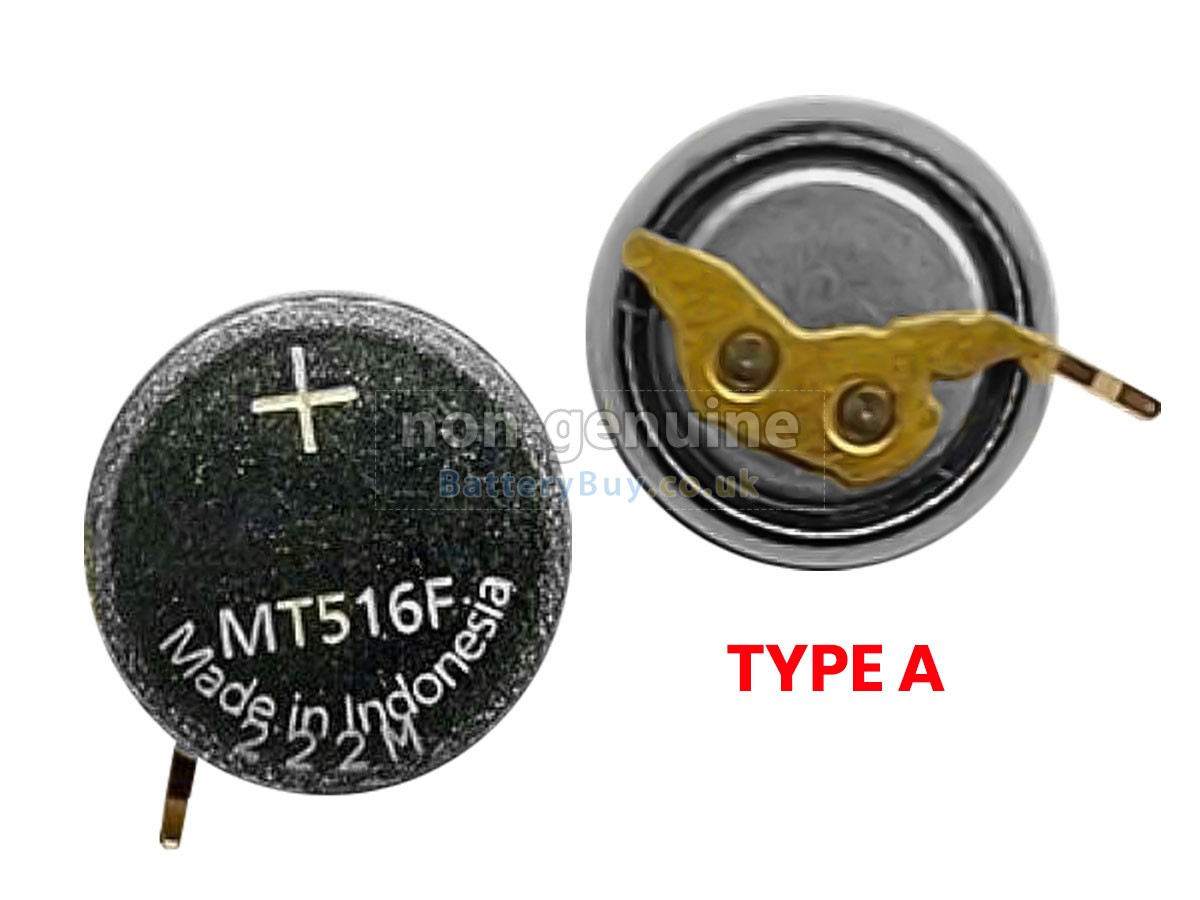 replacement battery for CITIZEN MT516F
