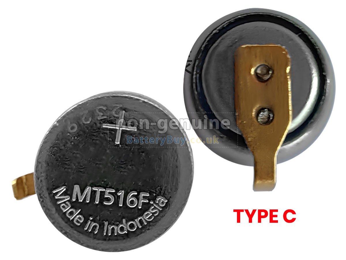 replacement battery for CITIZEN MT516F