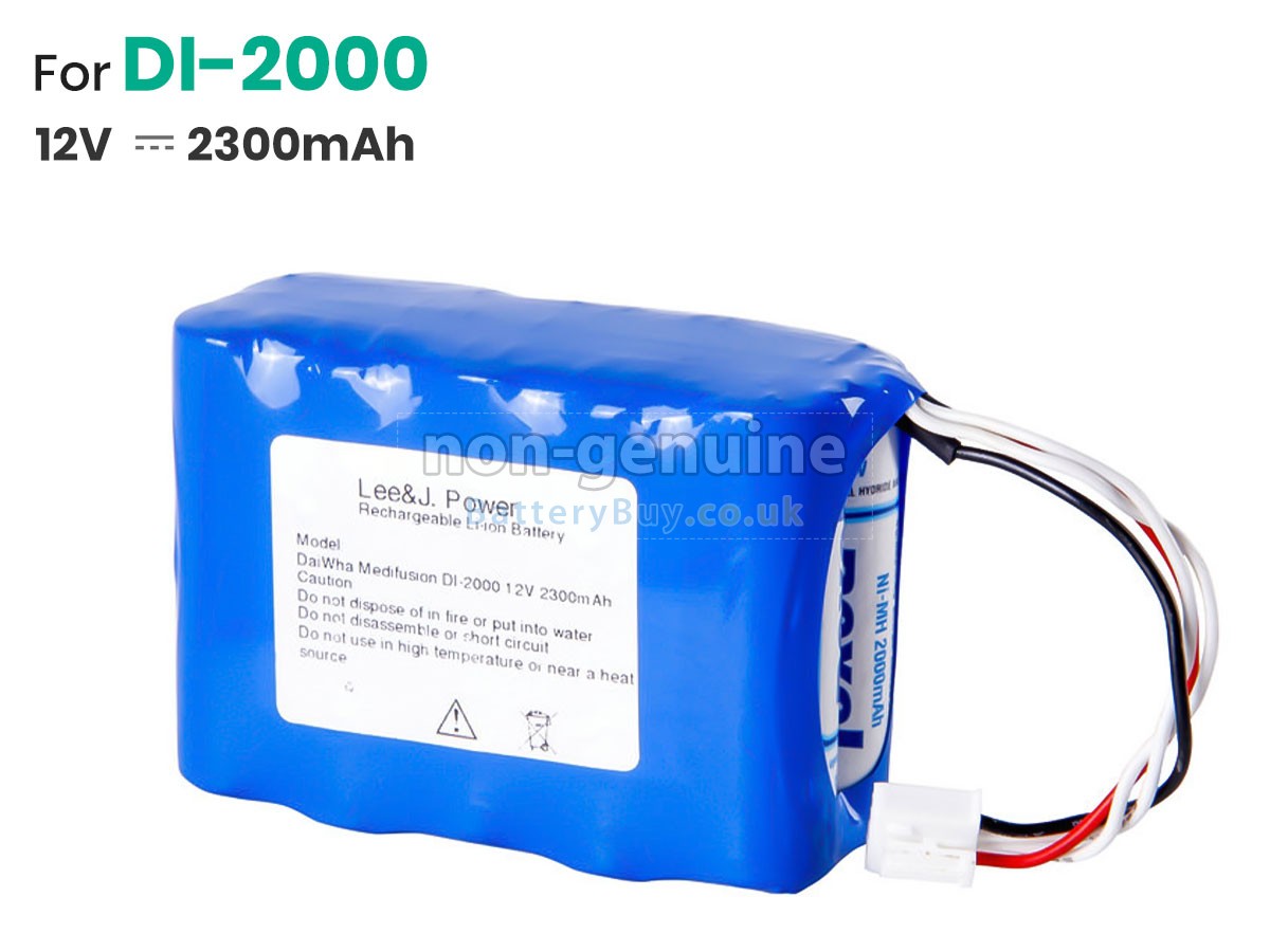 replacement battery for DAIWHA DI-2000