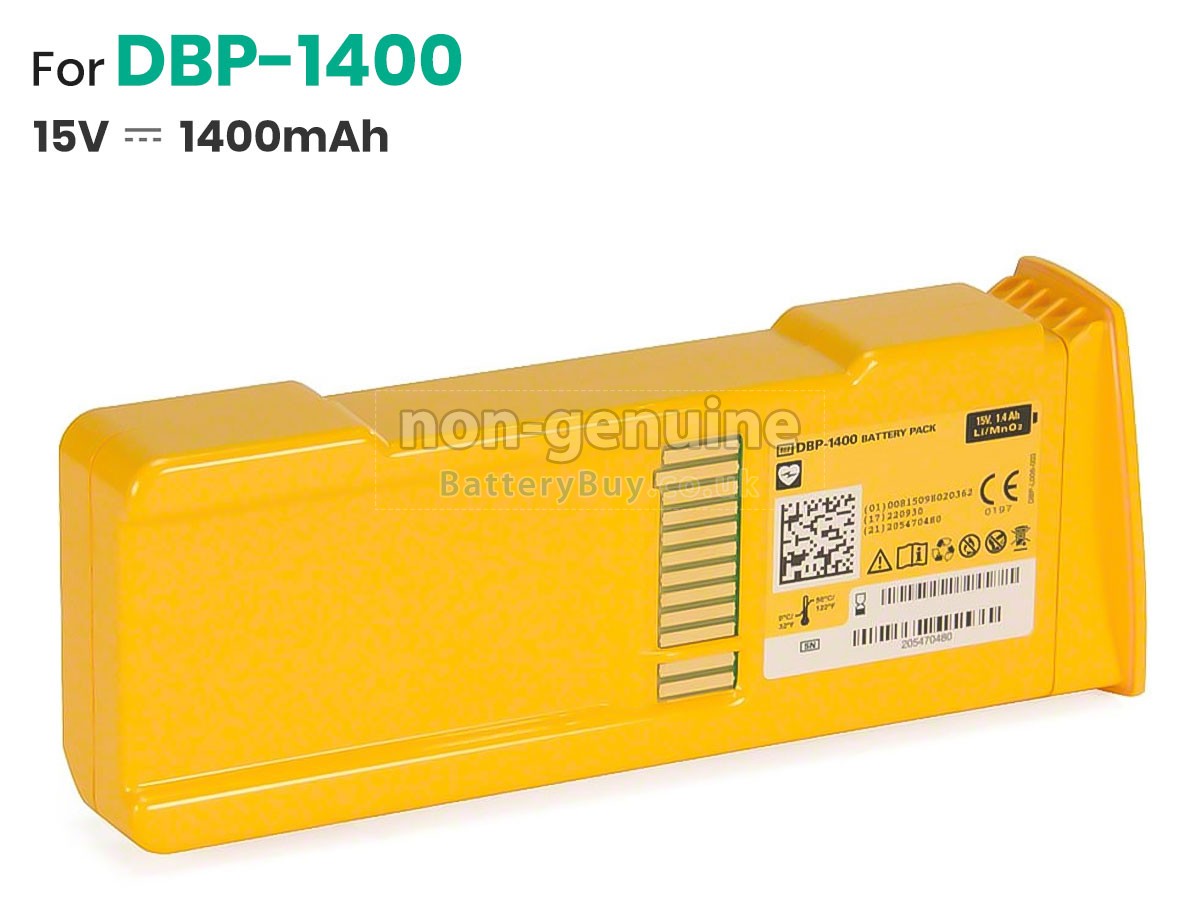 replacement battery for Defibtech DBP-2800