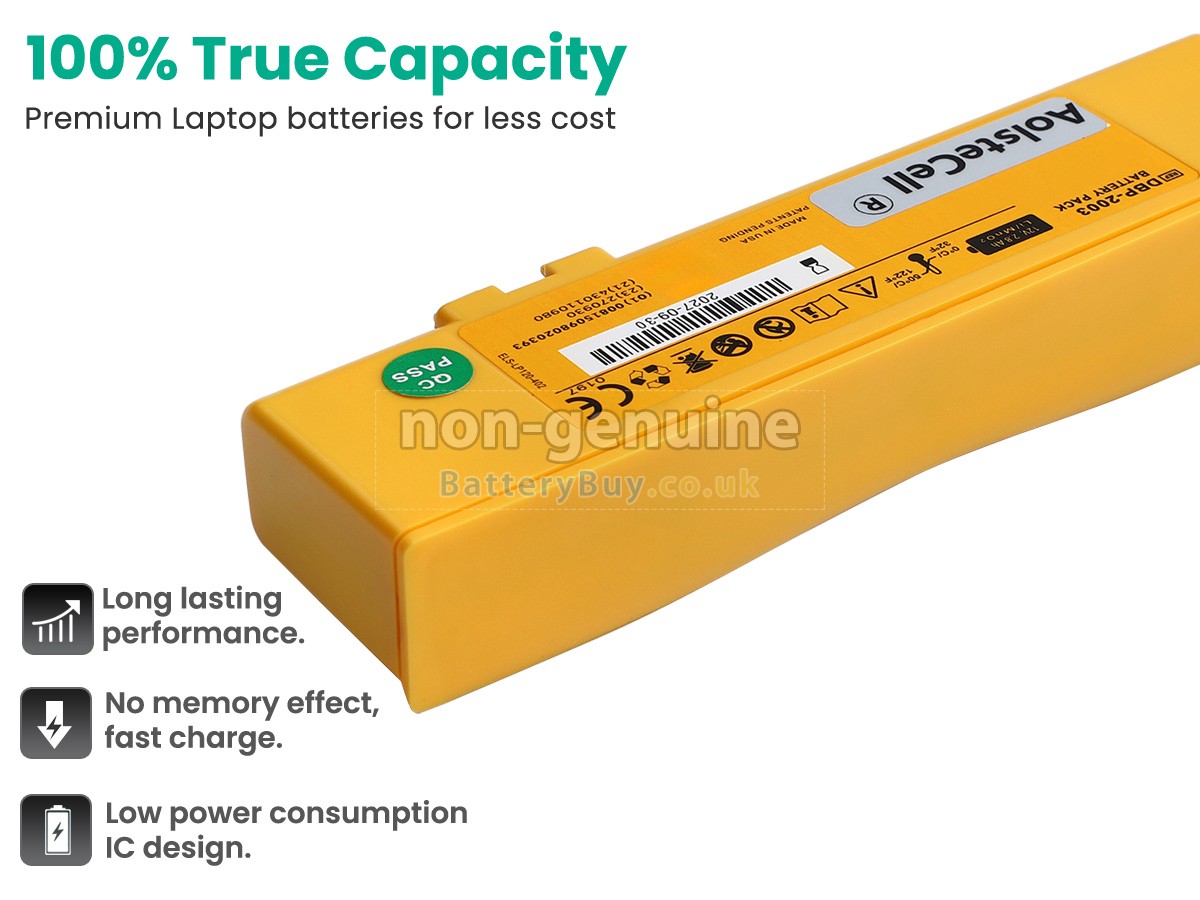 replacement battery for Defibtech LIFELINE PRO