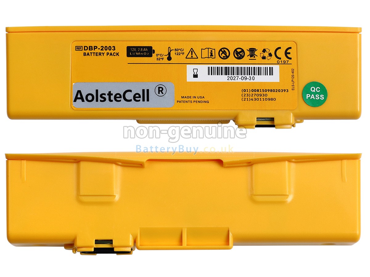 replacement battery for Defibtech LIFELINE PRO