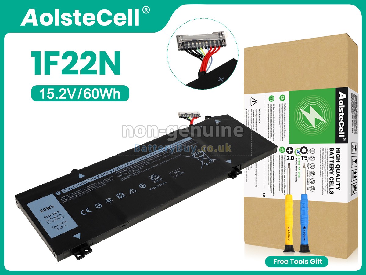 Replacement Battery for Dell 1F22N