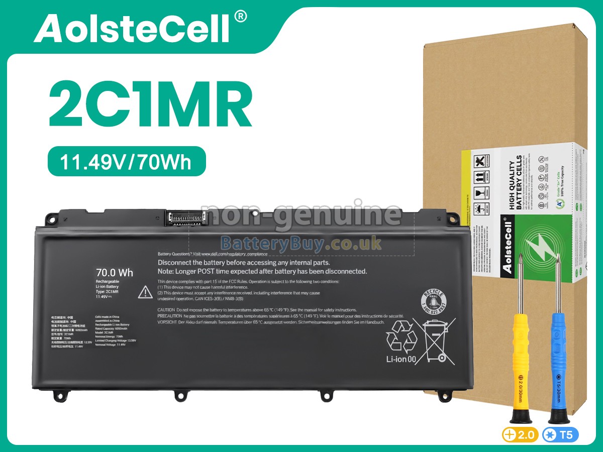 replacement battery for Dell 0P0DJ5