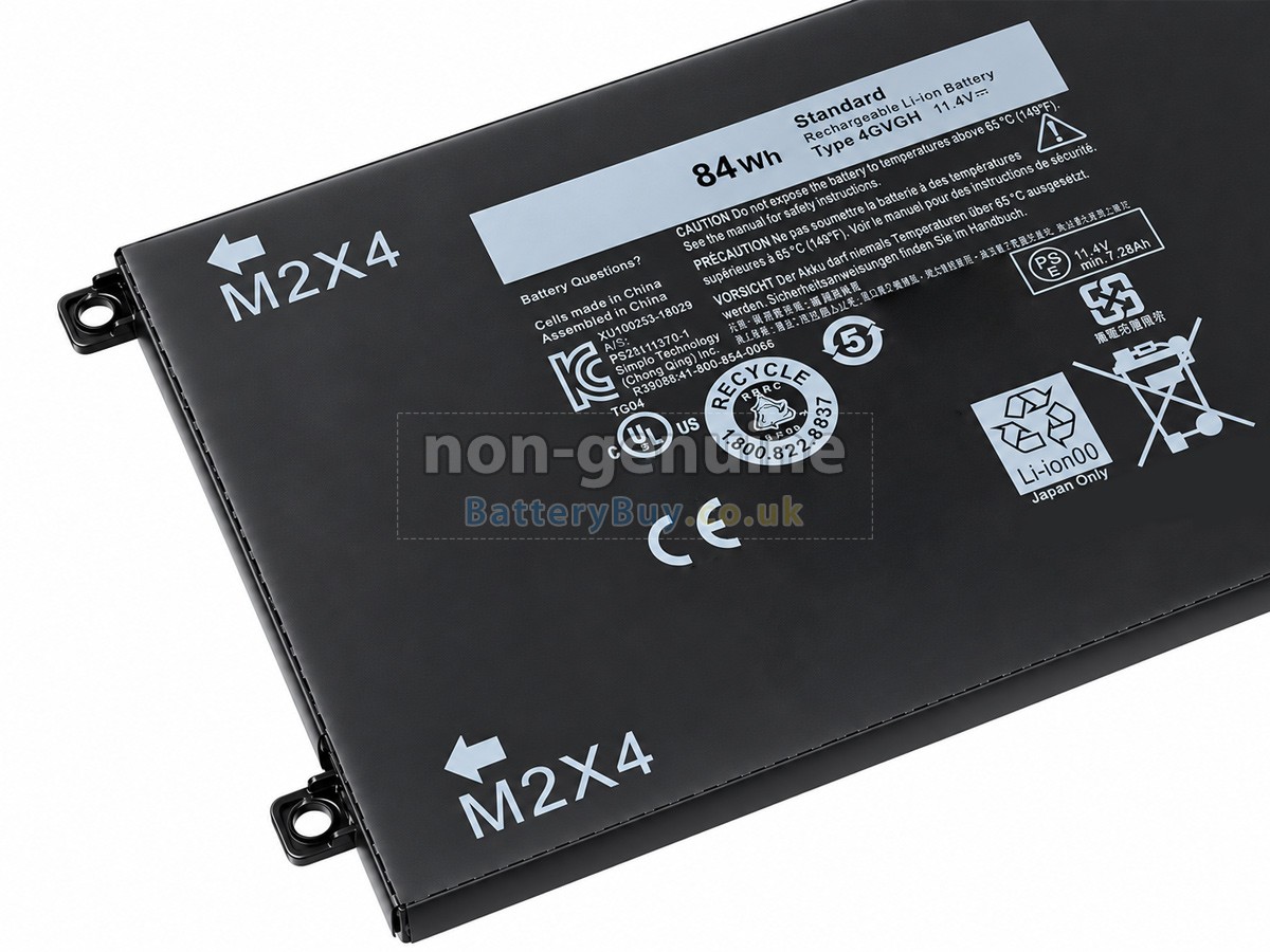 Replacement Battery for Dell P56F