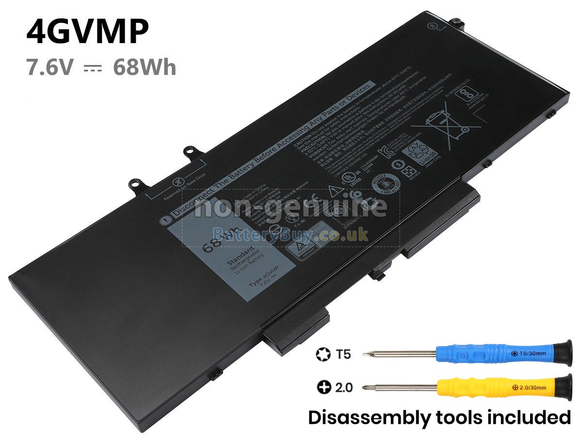 replacement battery for Dell 4GVMP