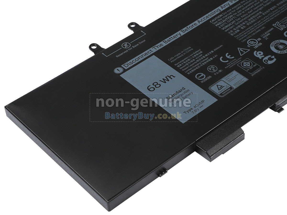 replacement battery for Dell 4GVMP