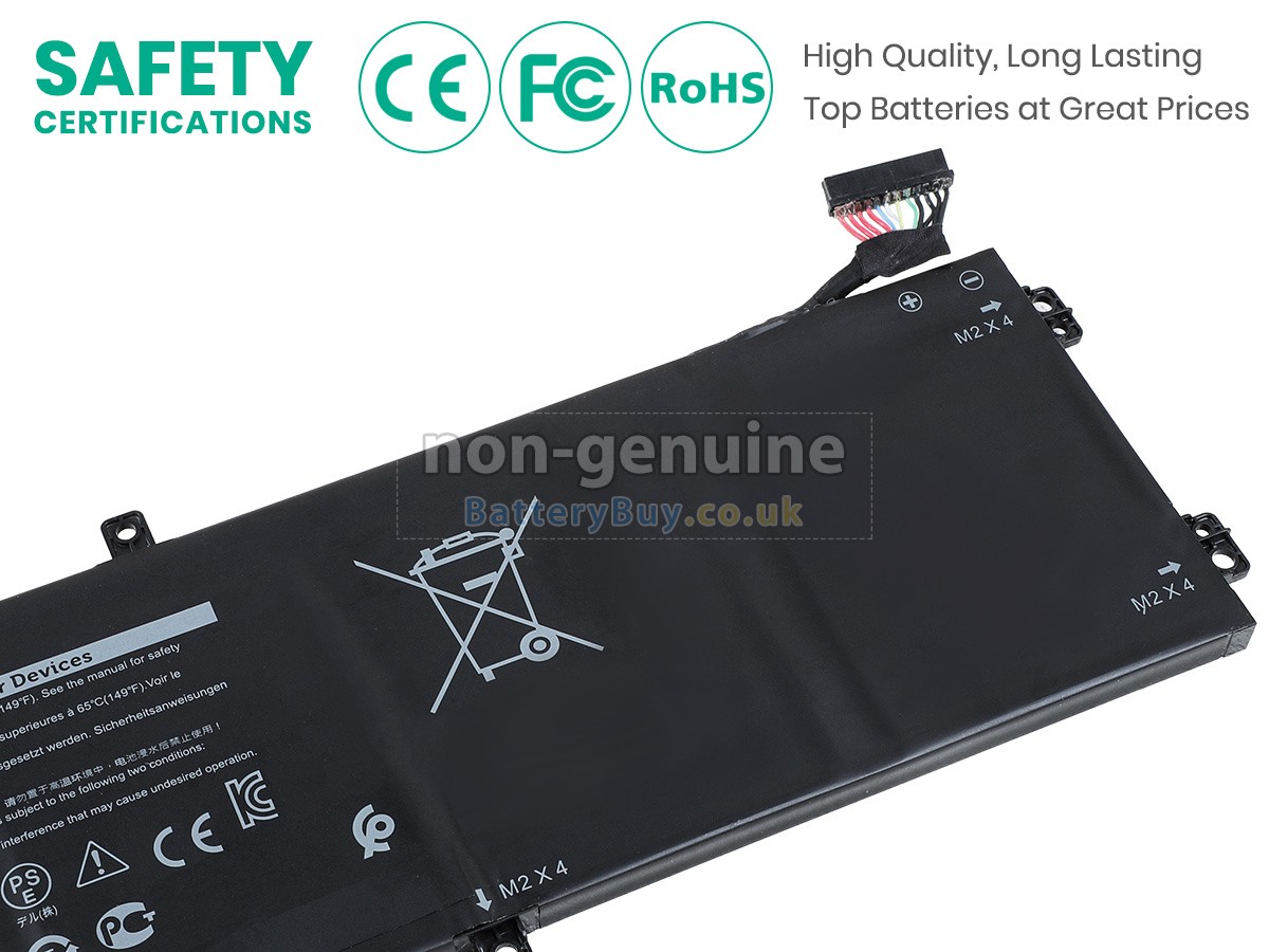 replacement battery for Dell P102F003