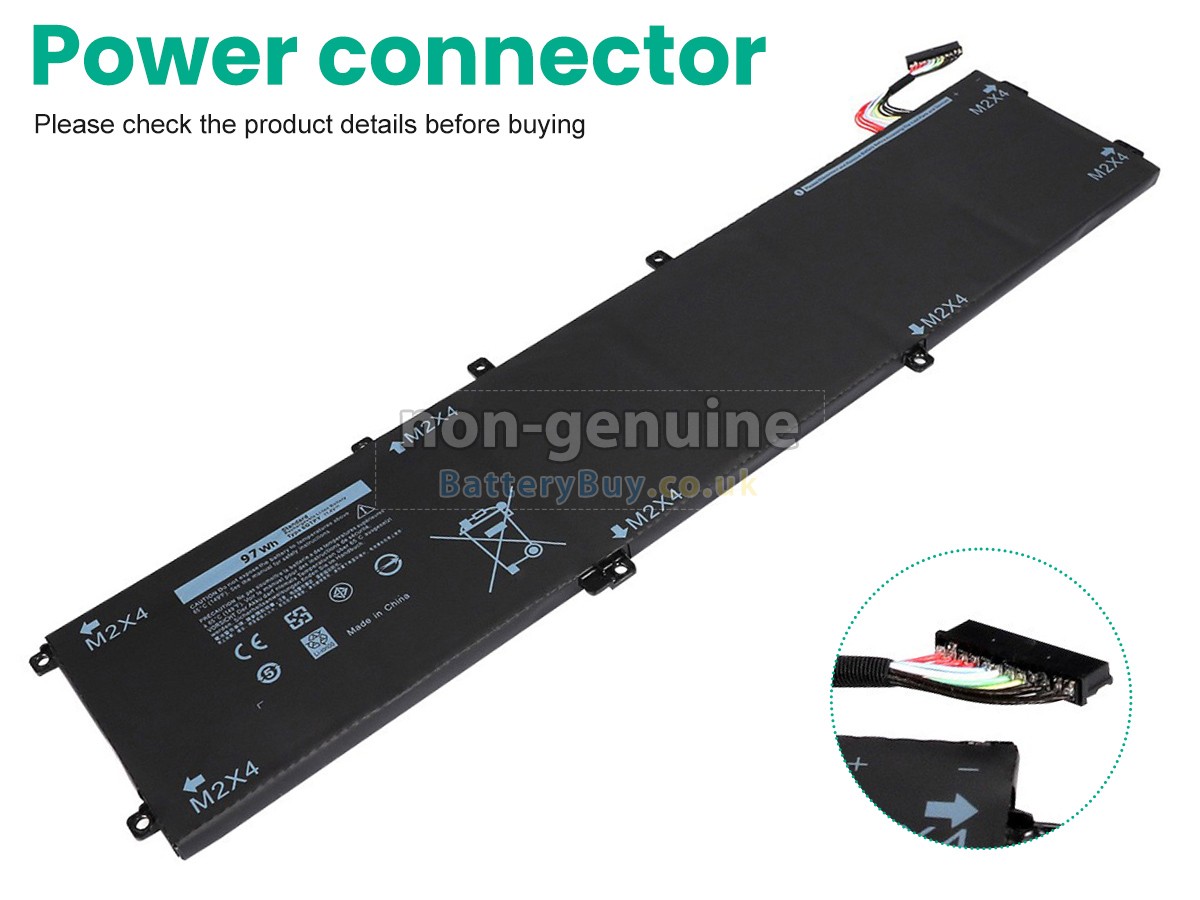 replacement battery for Dell P102F003