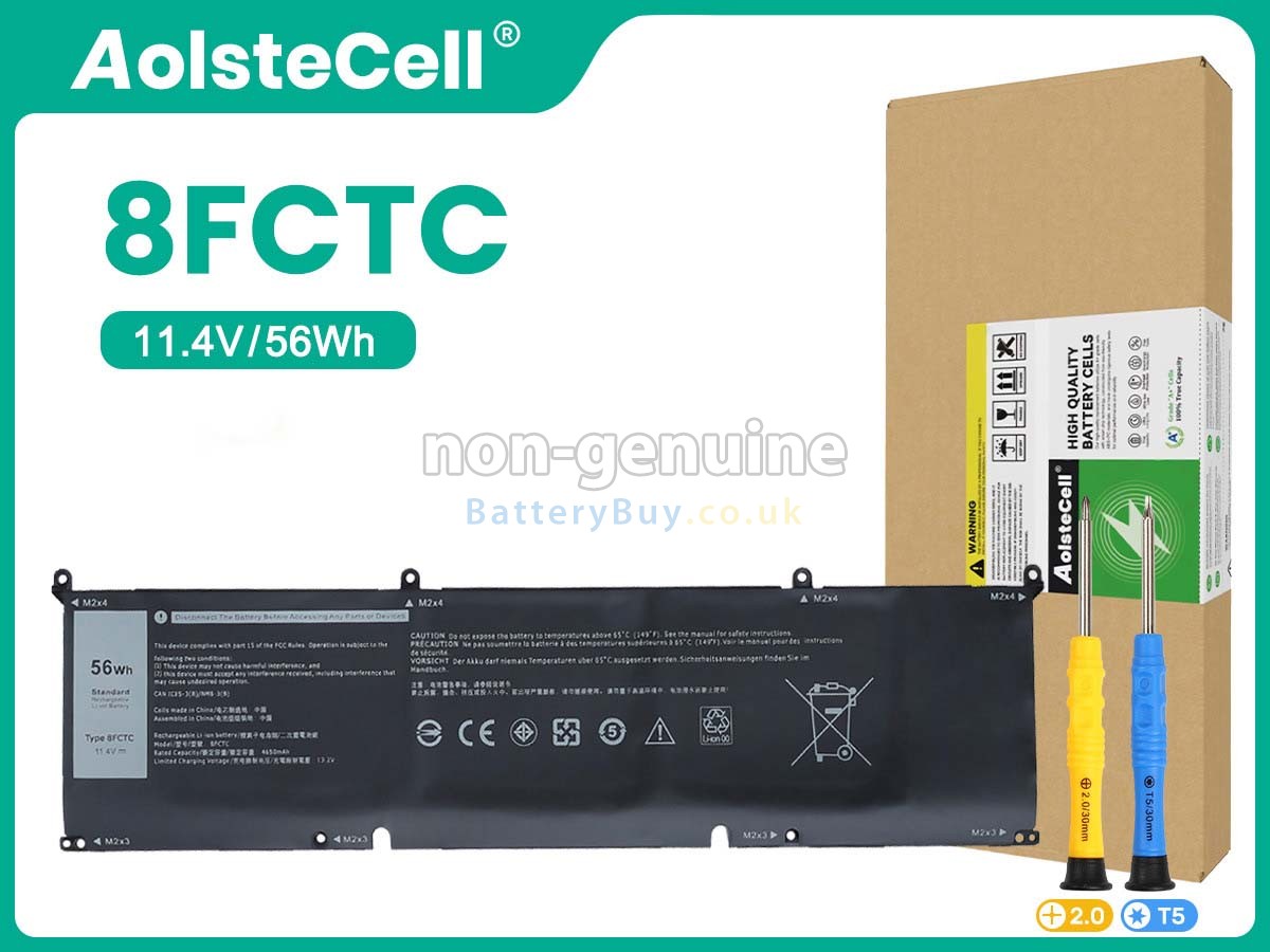 Replacement Battery for Dell 8FCTC