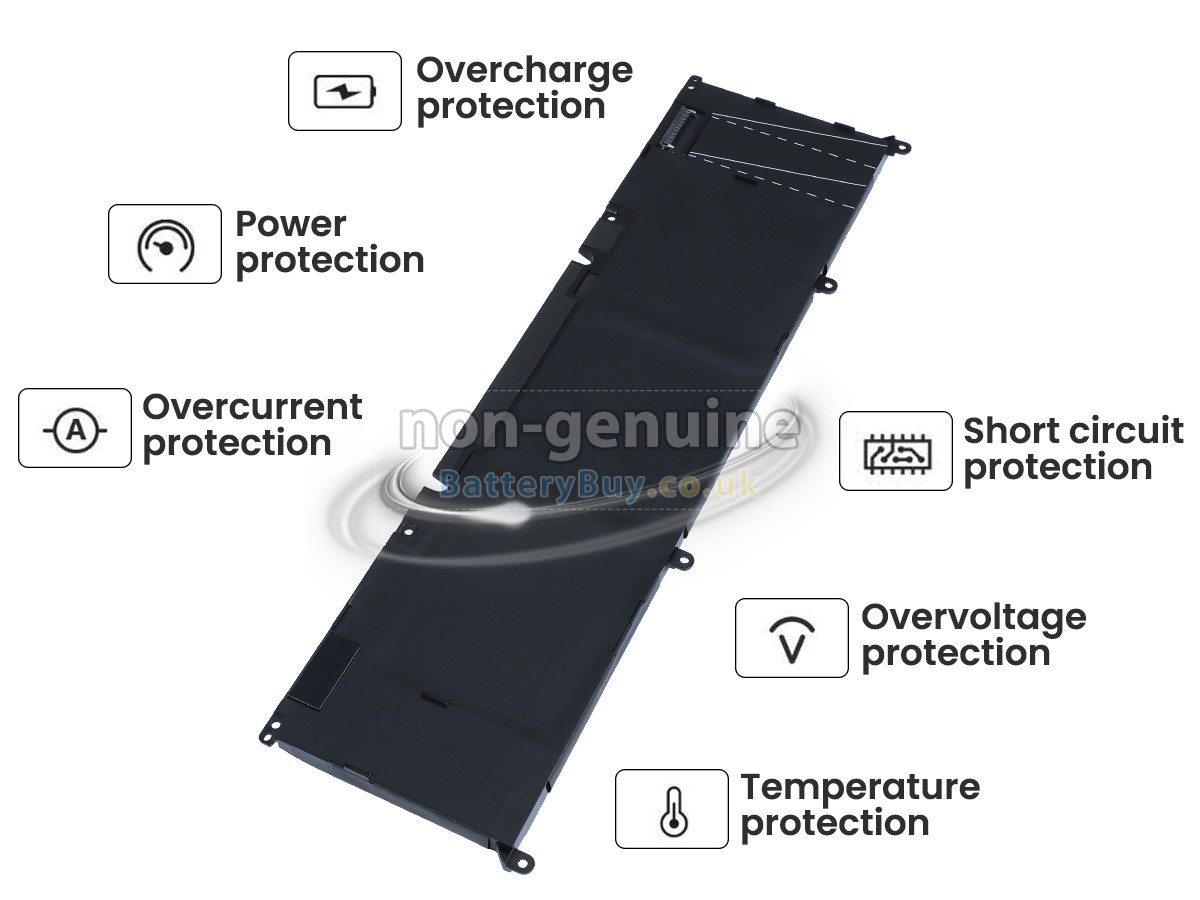 Replacement Battery for Dell 8FCTC