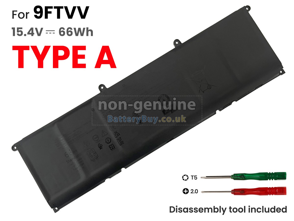 replacement battery for Dell F5HR2