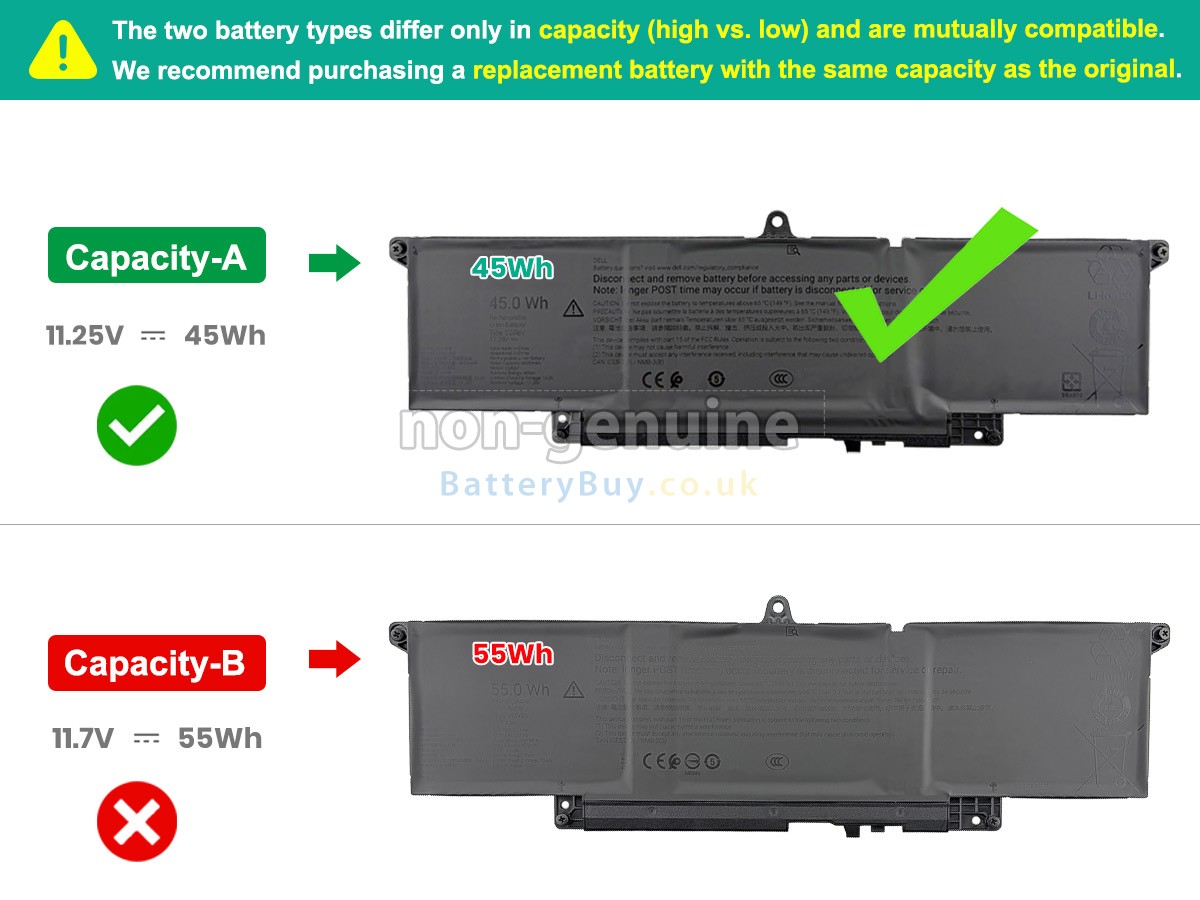 replacement battery for Dell 019K7
