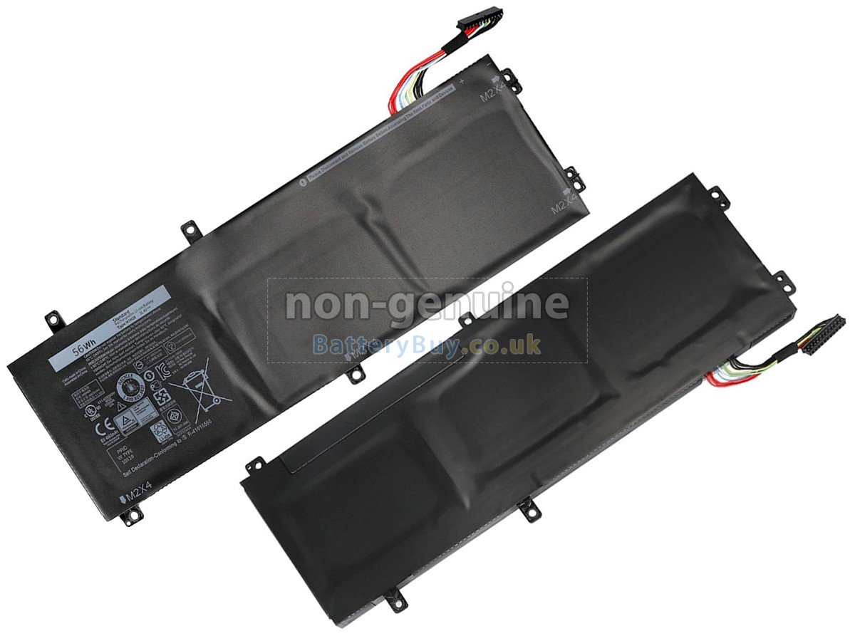 replacement battery for Dell P102F003