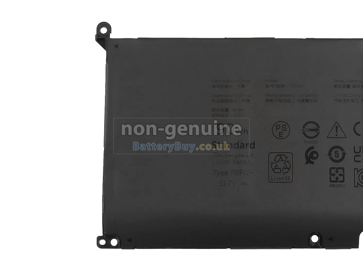 replacement battery for Dell P132F003