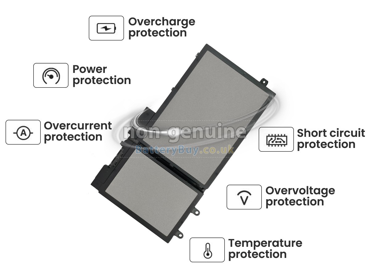 Cameron Sino Cs Dev110Sl 4850Mah Battery For Dell Venue 11 Pro