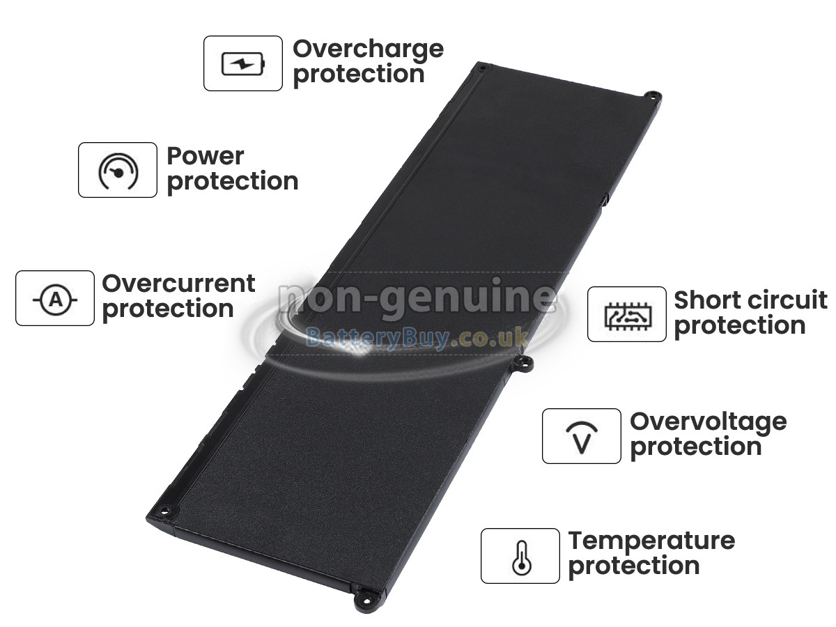 replacement battery for Dell P132F003