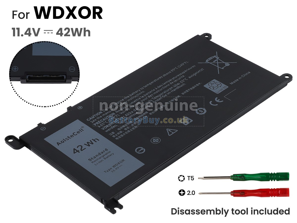 replacement battery for Dell Inspiron 15 5570