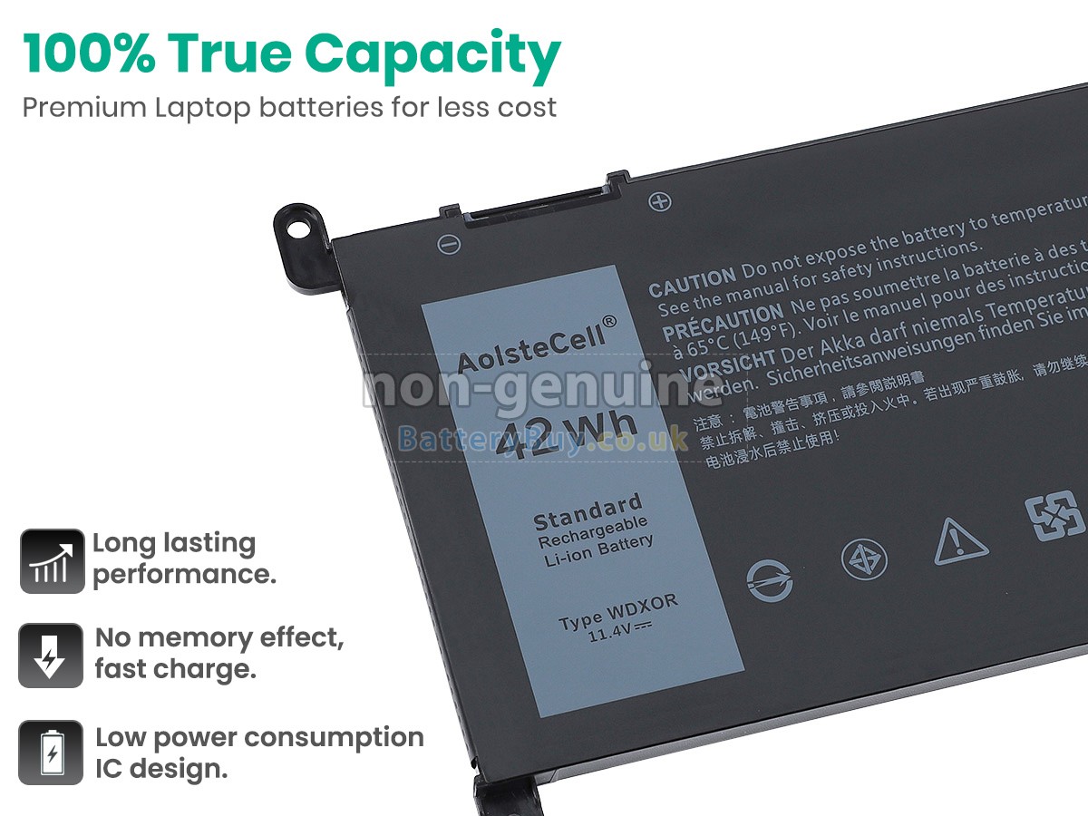 Replacement Battery for Dell Inspiron 14 7000