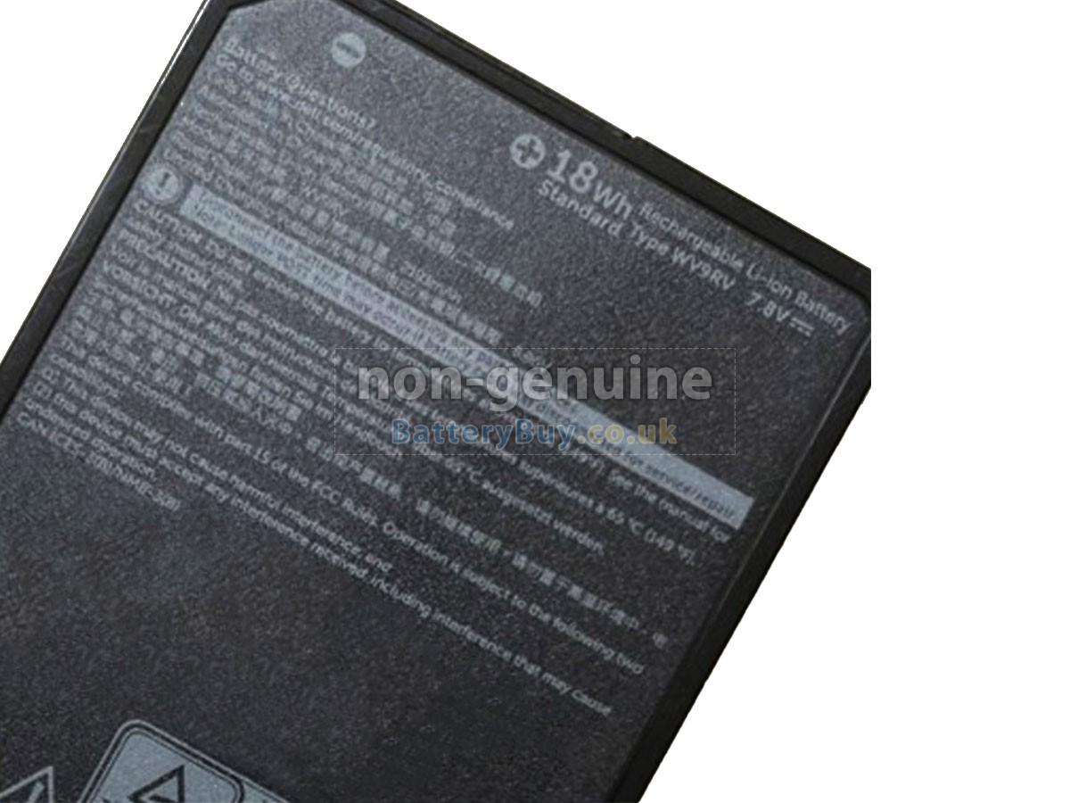 replacement battery for Dell Latitude 10 RUGGED EXTREME 7030