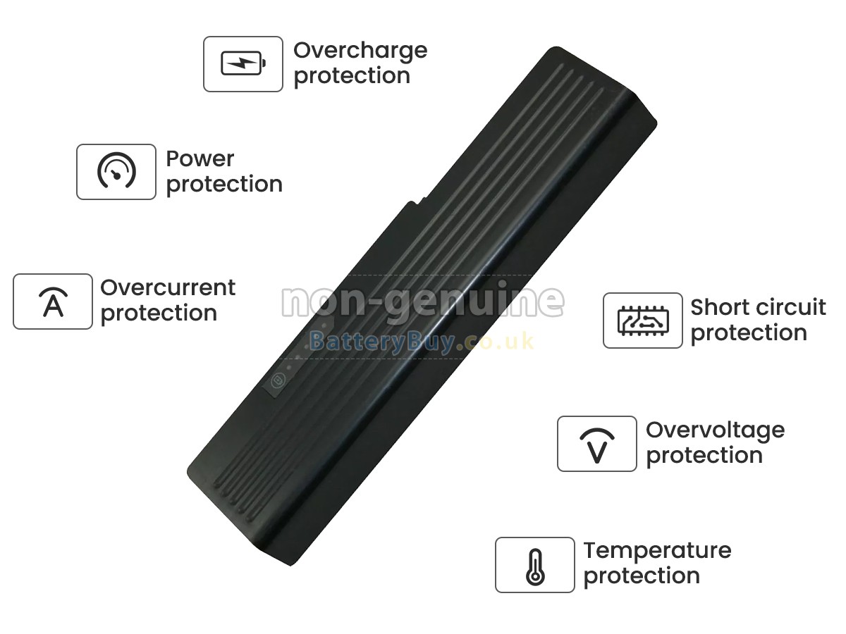 replacement battery for Dell WW116