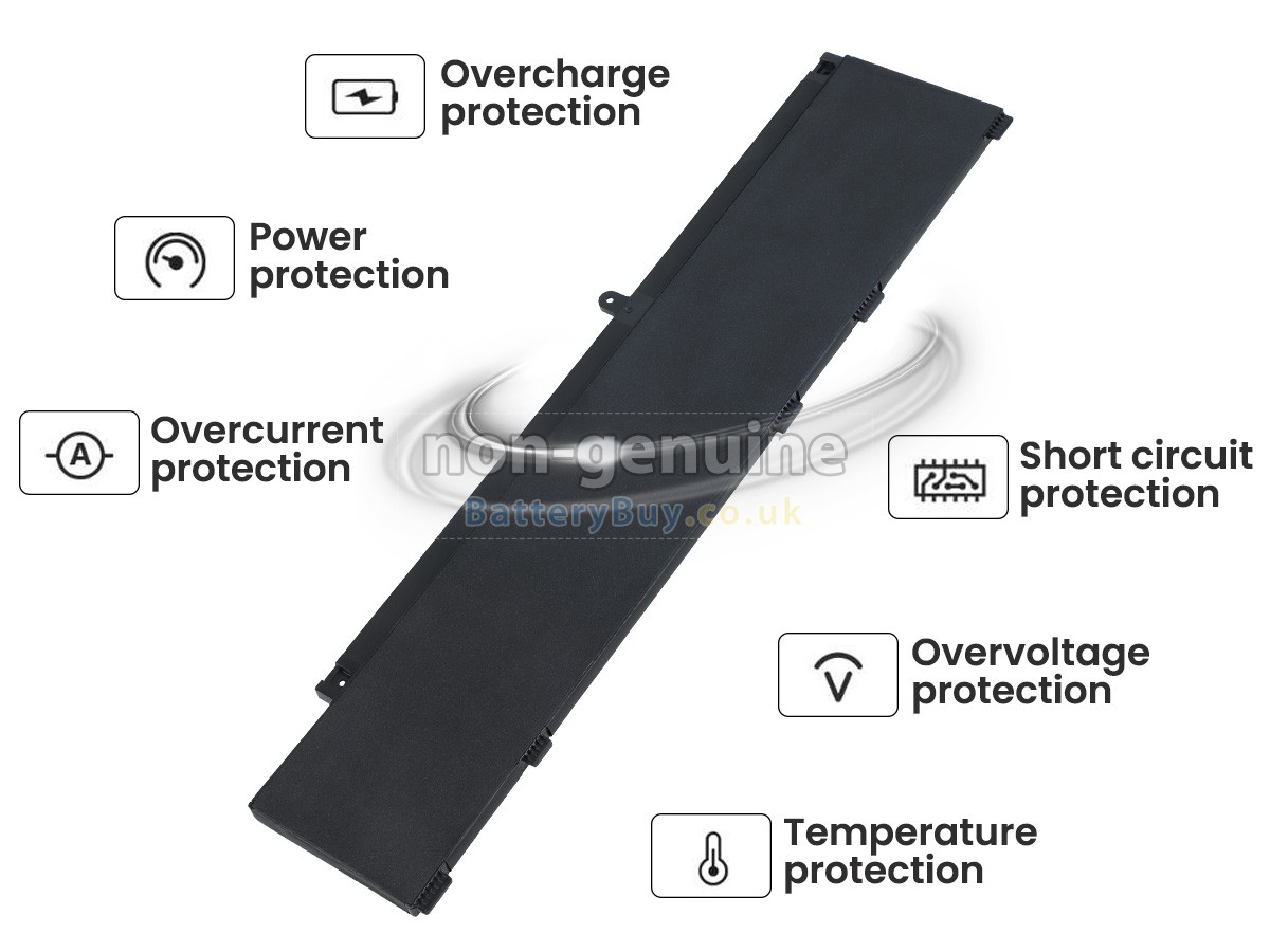 Replacement Battery for Dell 72WGV