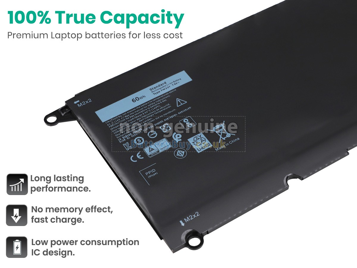 replacement battery for Dell P54G002