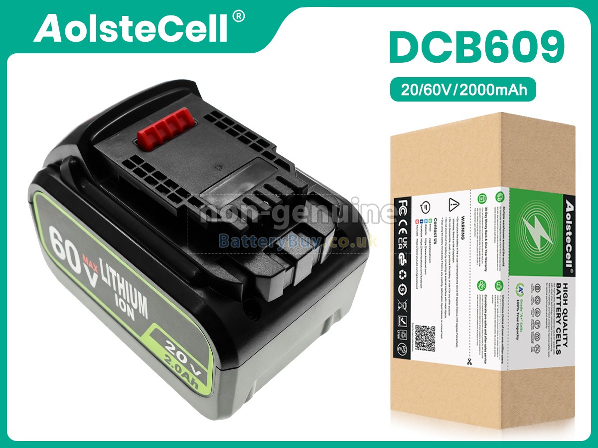 Replacement Battery for DeWALT DCB206