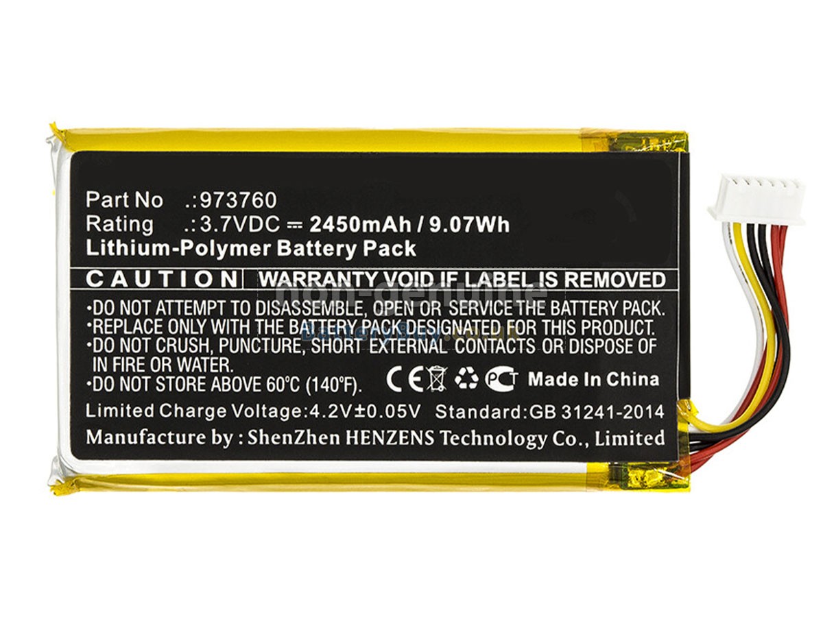 replacement battery for DJI 973760