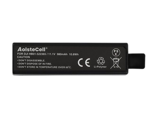 thumbnail image 2 of HB01 HB01-522365 Battery For DJI Osmo, Zenmuse X3, X5/X5R – 980mAh Dot.Foto 2 of 4