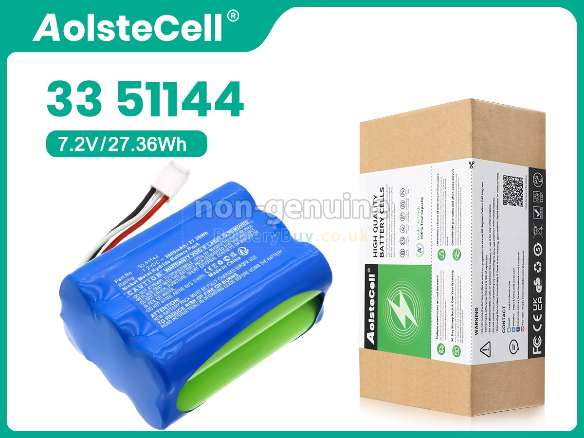 replacement battery for Drager PSS MERLIN