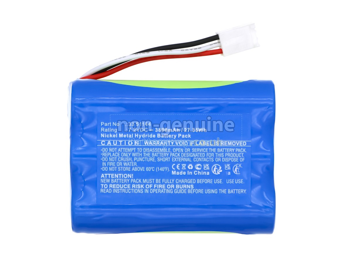 replacement battery for Drager PSS MERLIN
