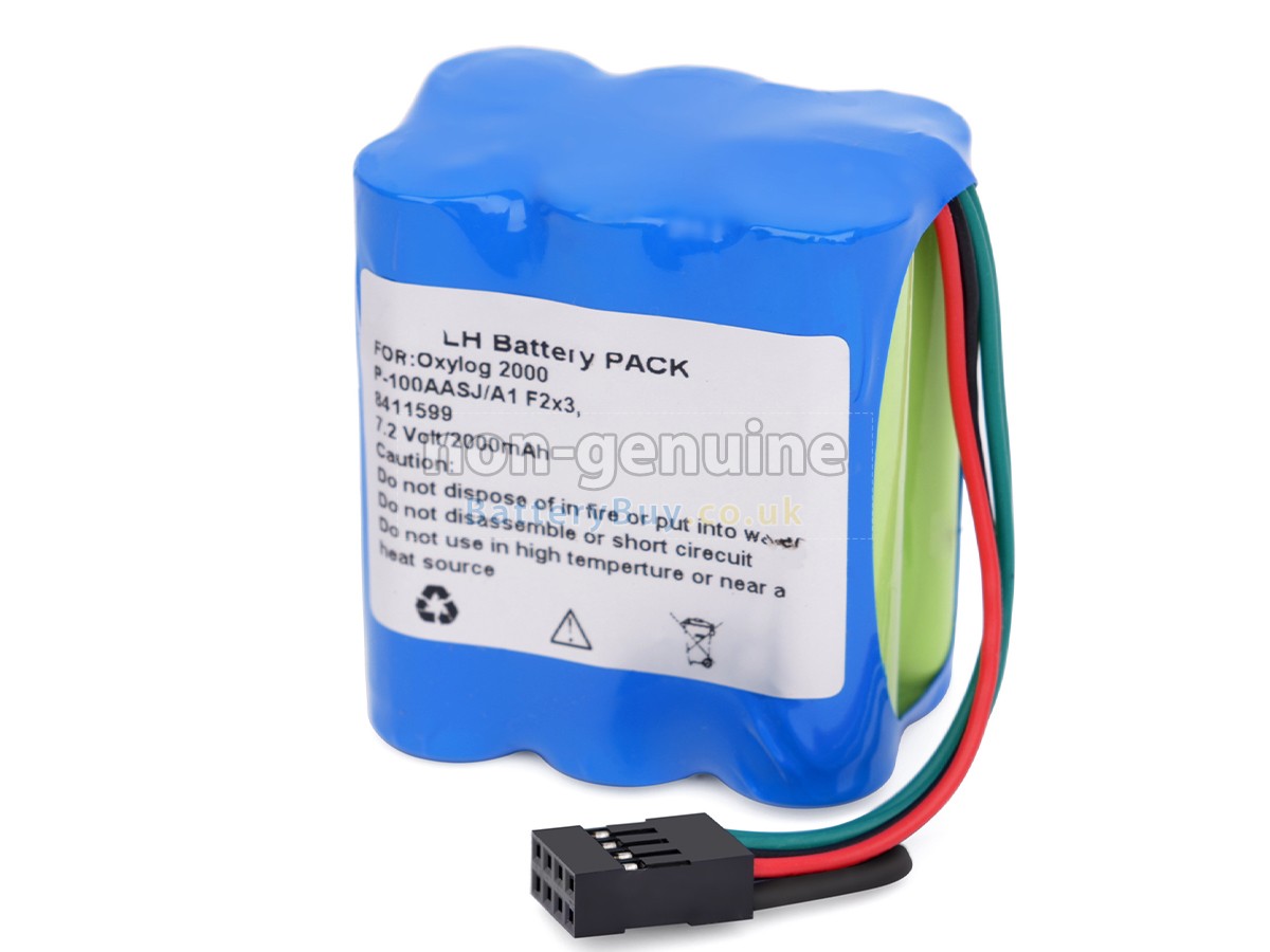 replacement battery for Drager P-100AASJA1