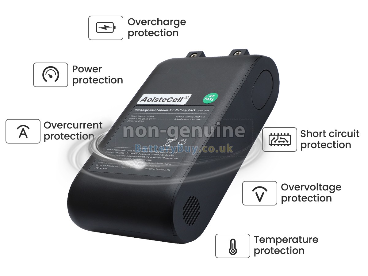 replacement battery for Dreame R10 PRO AQUA