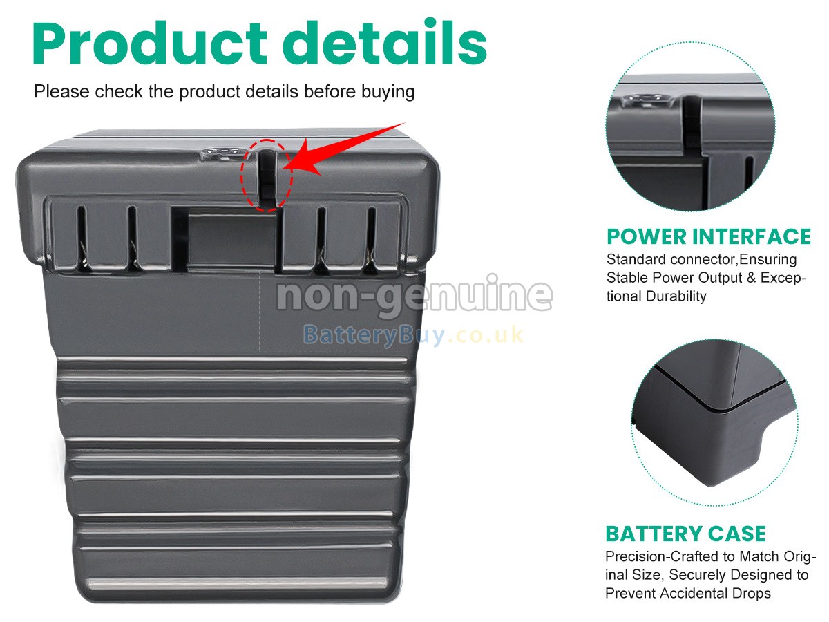 replacement battery for Dyson 360 EYE ROBOT