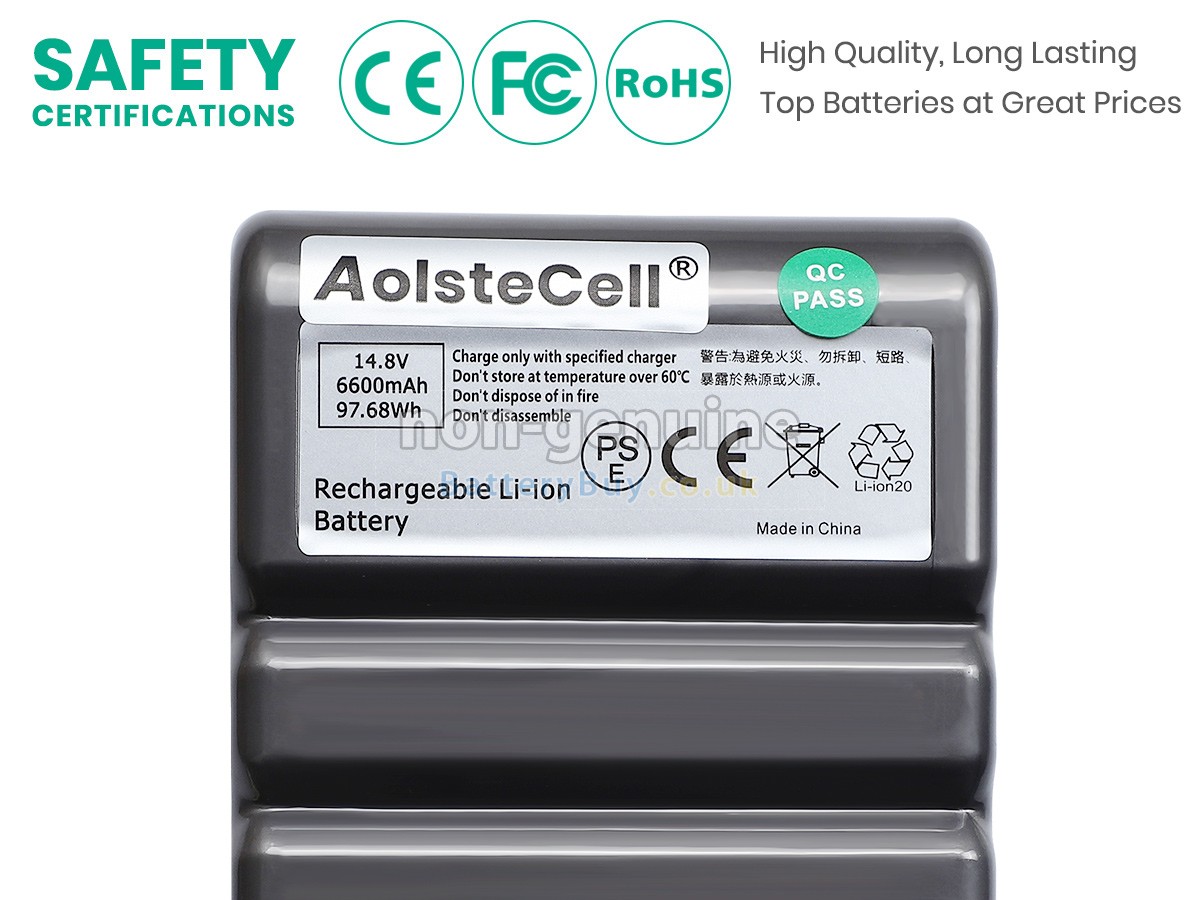 replacement battery for Dyson 360 EYE ROBOT