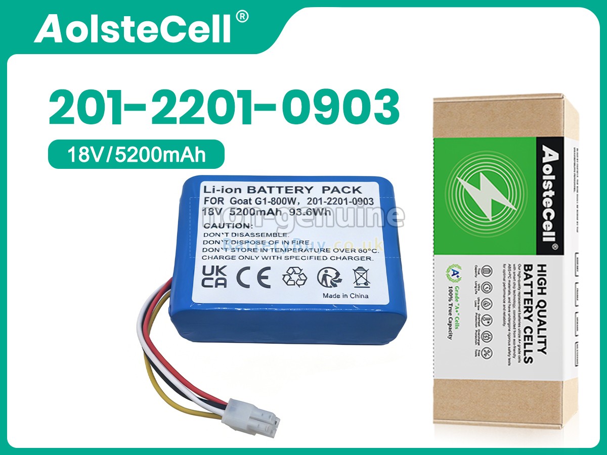 replacement battery for Ecovacs 201-2201-0903