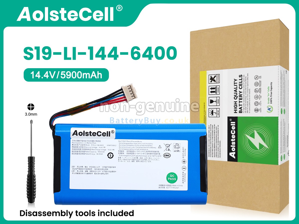 Replacement Battery for Ecovacs S19-LI-144-6400