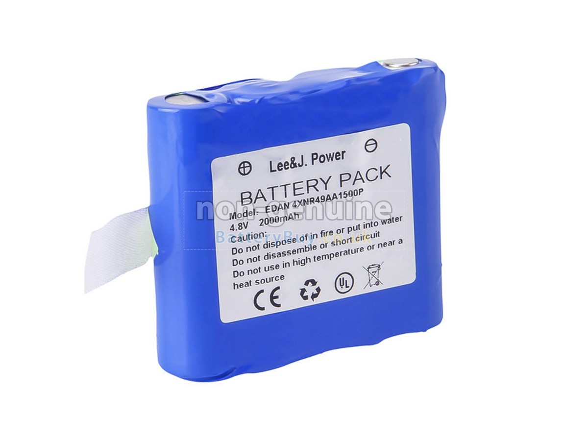 replacement battery for EDAN H100B