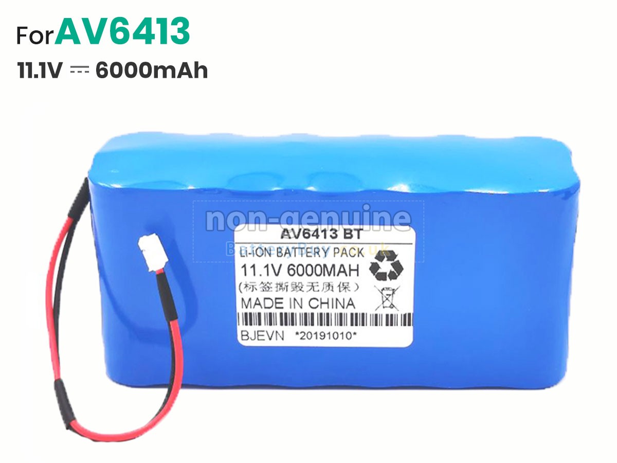 replacement battery for EI AV6413