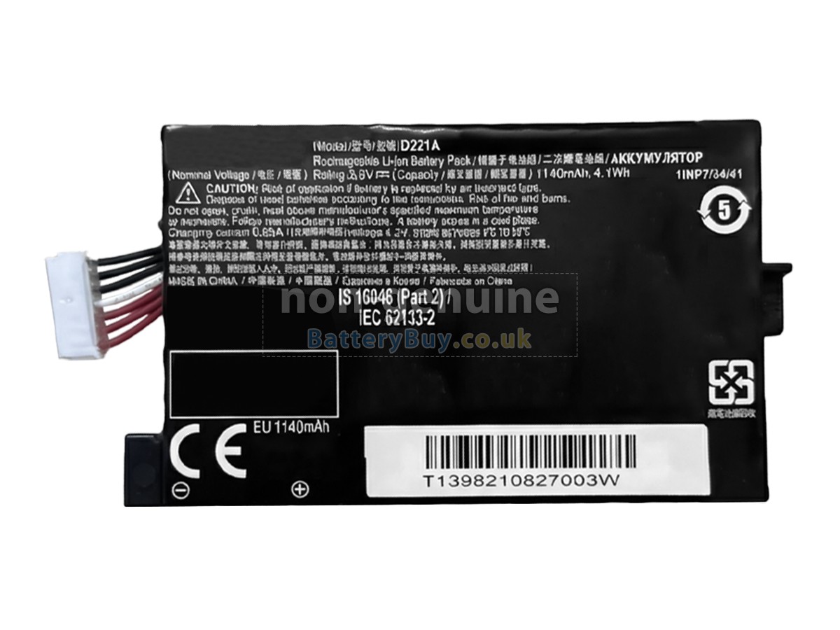 replacement battery for EPSON D221A