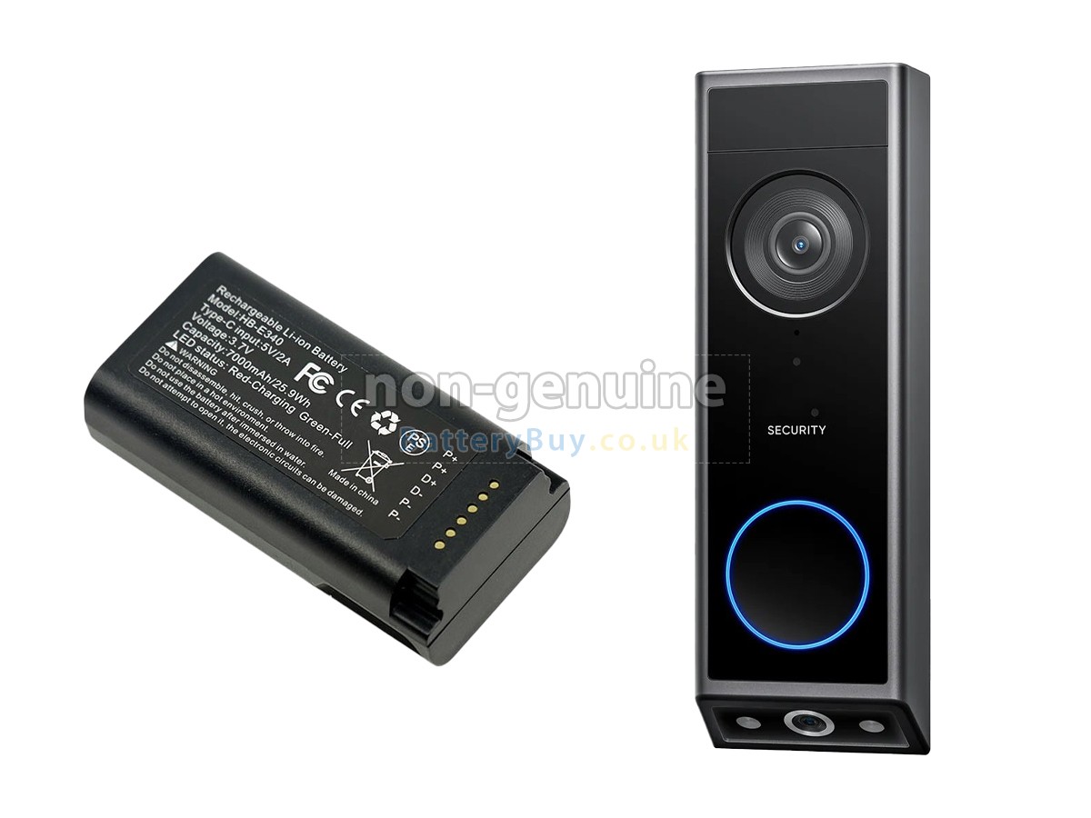 replacement battery for Eufy E340