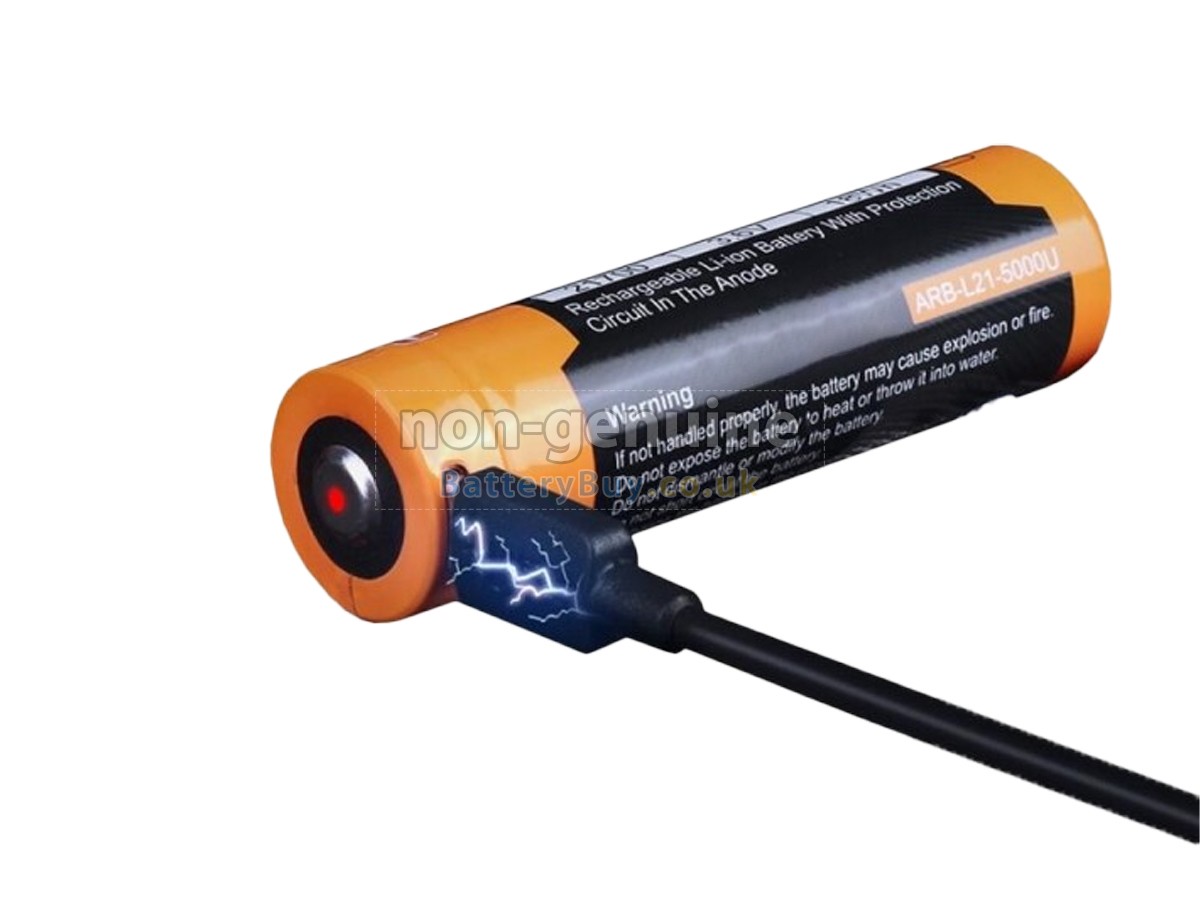 replacement battery for Fenix PD36 TAC