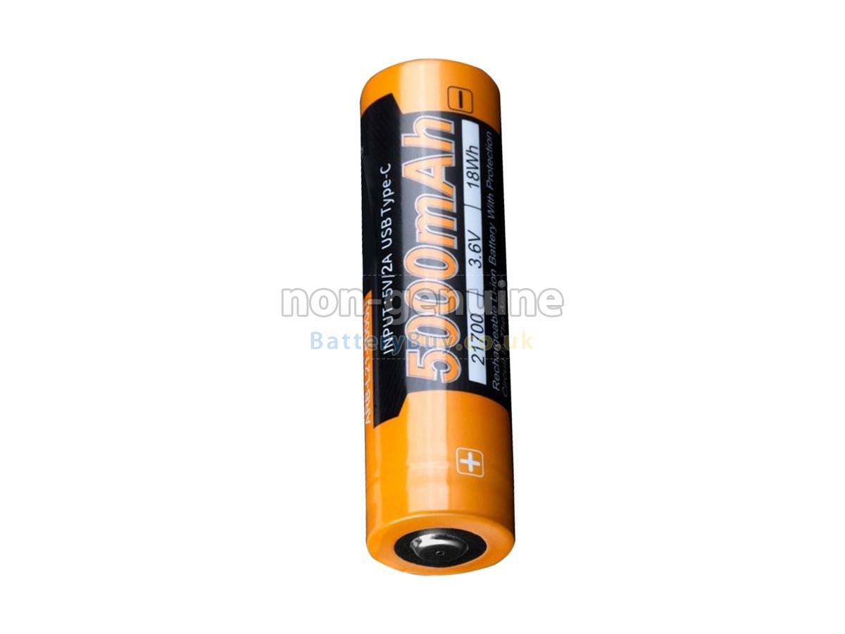 replacement battery for Fenix PD36 TAC