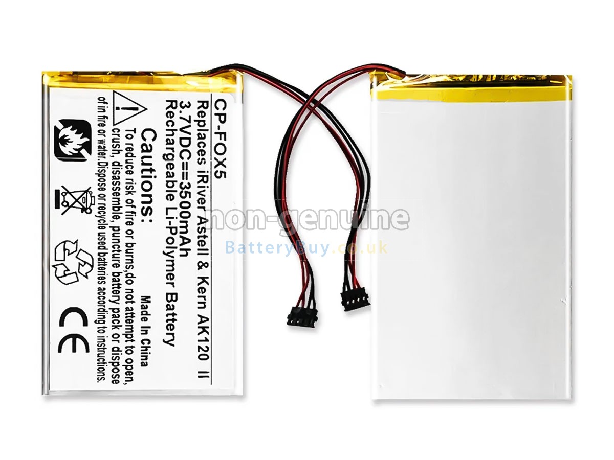 replacement battery for Fiio X5